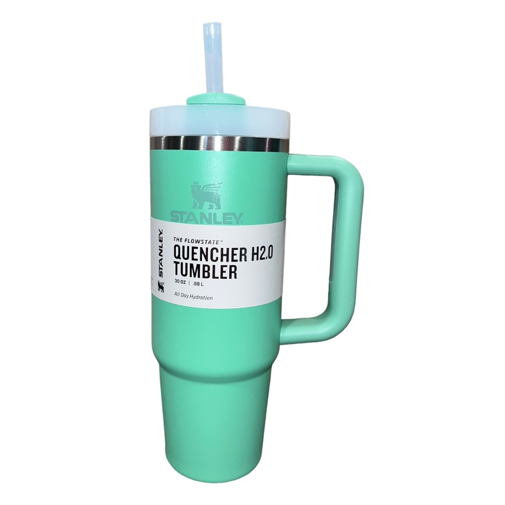 NIB- STANLEY- QUENCHER H2.0 FLOWSTATE™ TUMBLER | 30 OZ- JADE